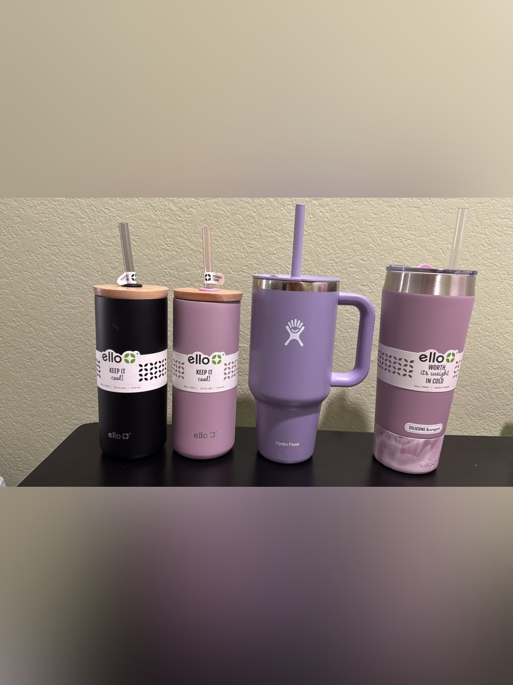 Hydro Flask / ello tumblers